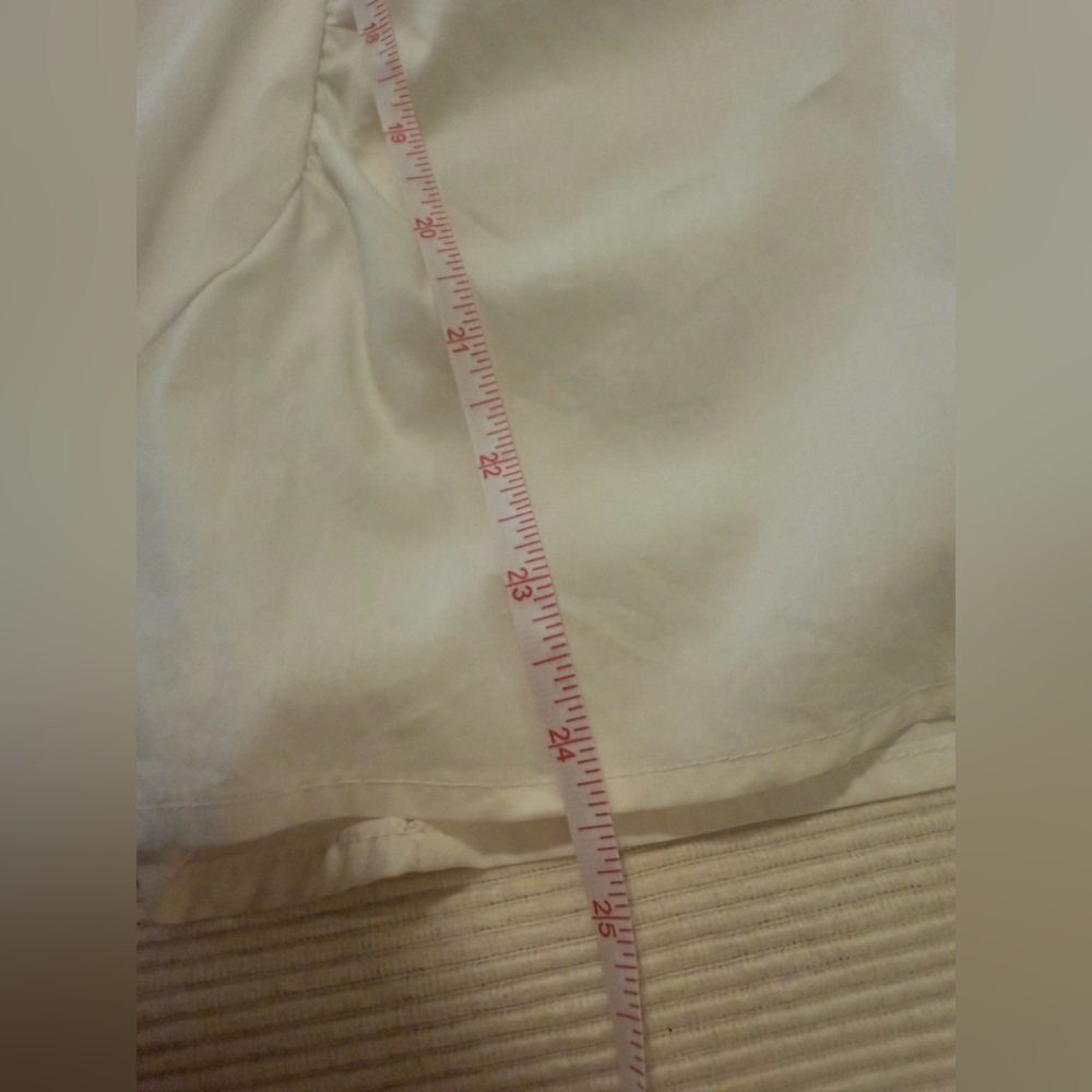 Cache White Ruched Zip Jacket Large (Fits Like Me… - image 8